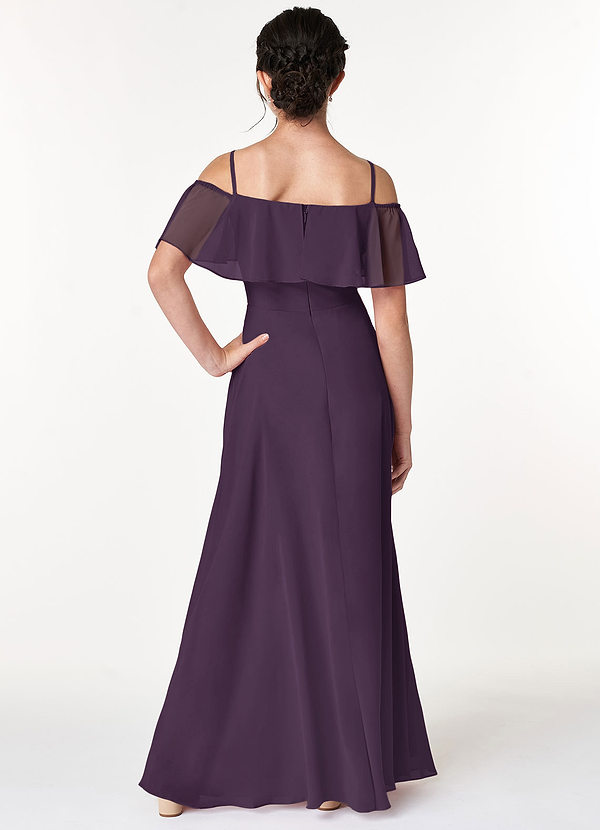 Plum Junior Bridesmaid Dresses Azazie