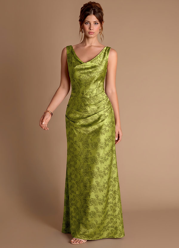 Nerine Moss Navy Maxi Dress image1