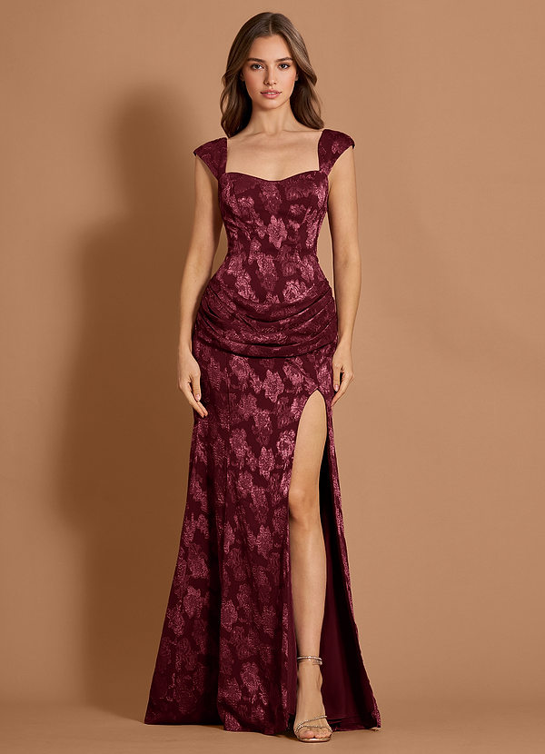 Vestido Vino Largo Mazikeen image1