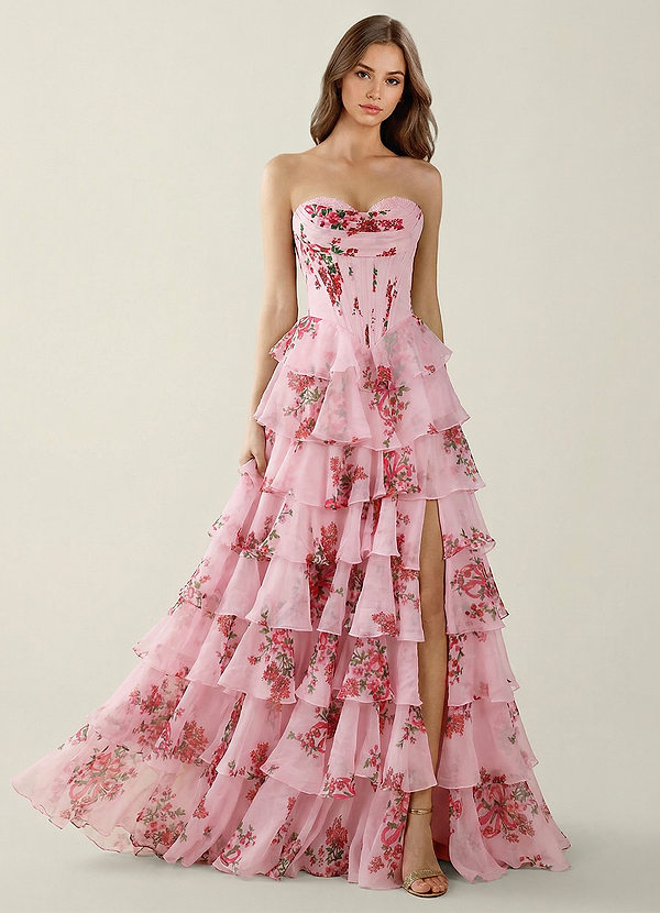 Samara Rose Ruffled A-Line Prom Dress image1