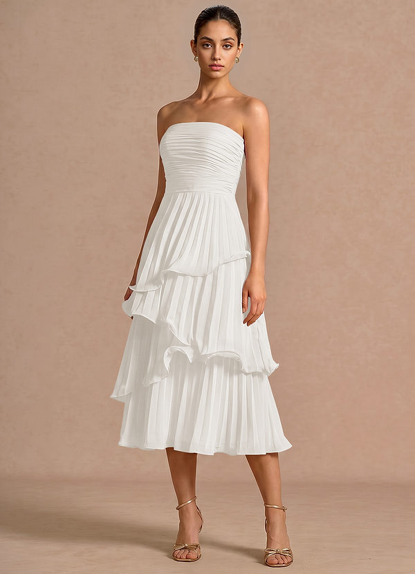 Hartley White Midi Dress image1
