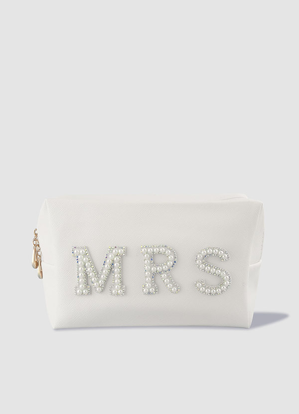 front Cosmetic Storage Mrs Bag For Wedding Gift