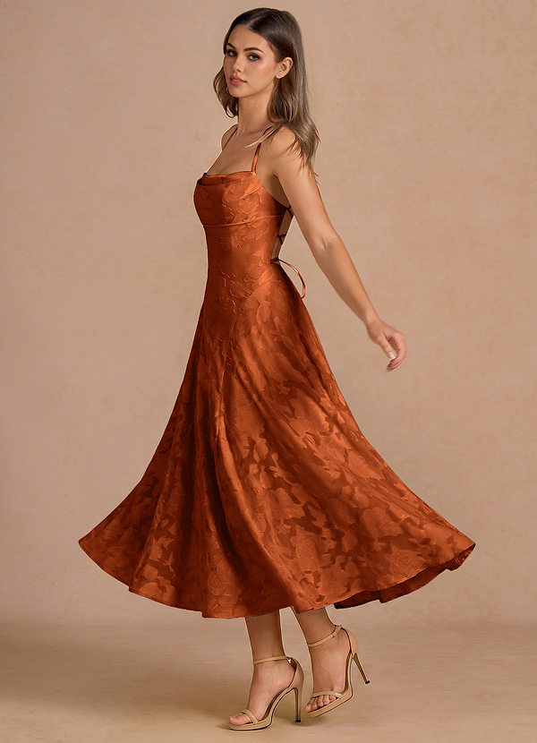 Robe Midi Rouille Irelia image1