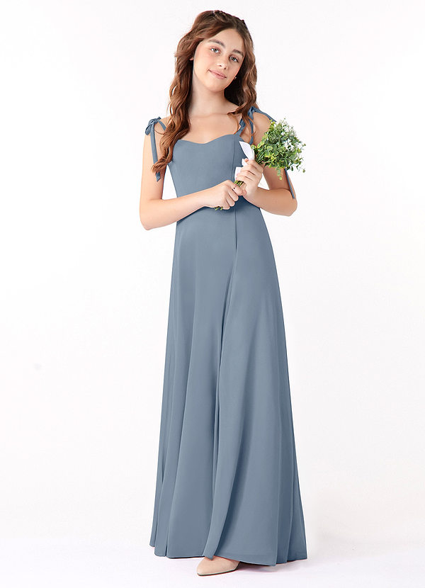 Azazie Rosey Junior Twilight A-Line Sweetheart Neckline Chiffon Dress image1