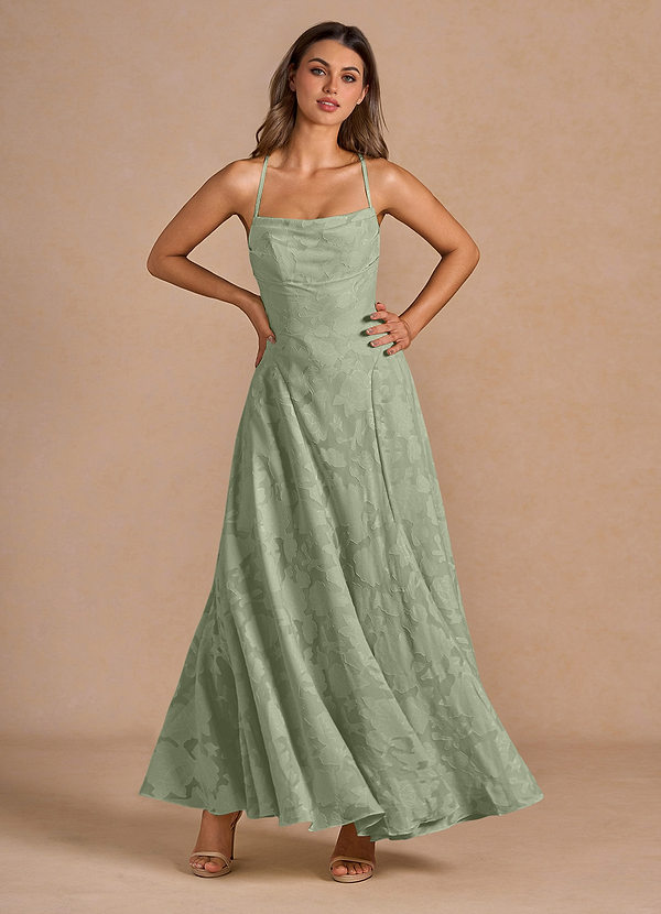 Marlo Agave Green Ballkleid image1