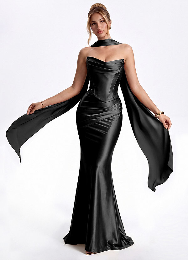 Robe Maxi Noir Fernley image1