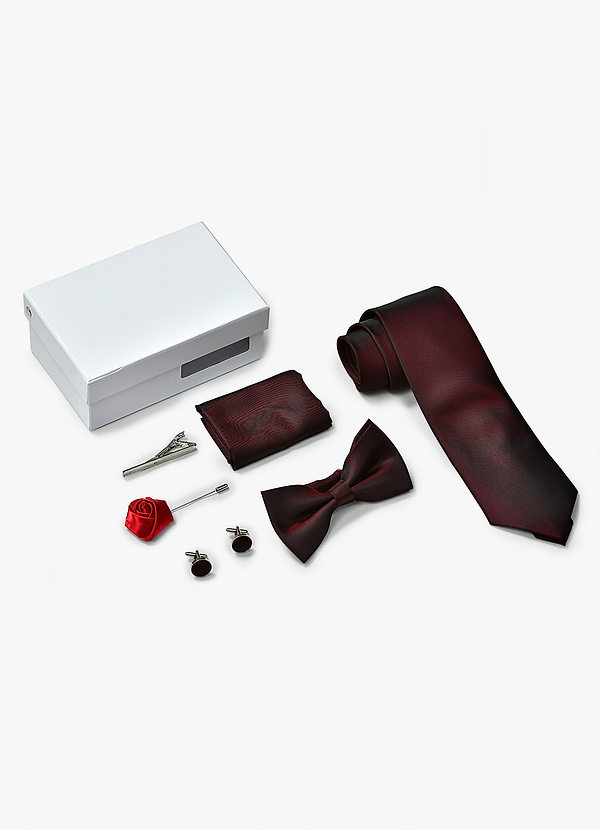 front Suiting Skinny Tie Set