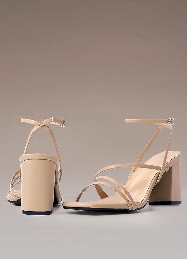 back Casual Ankle Strap High Heel Sandals