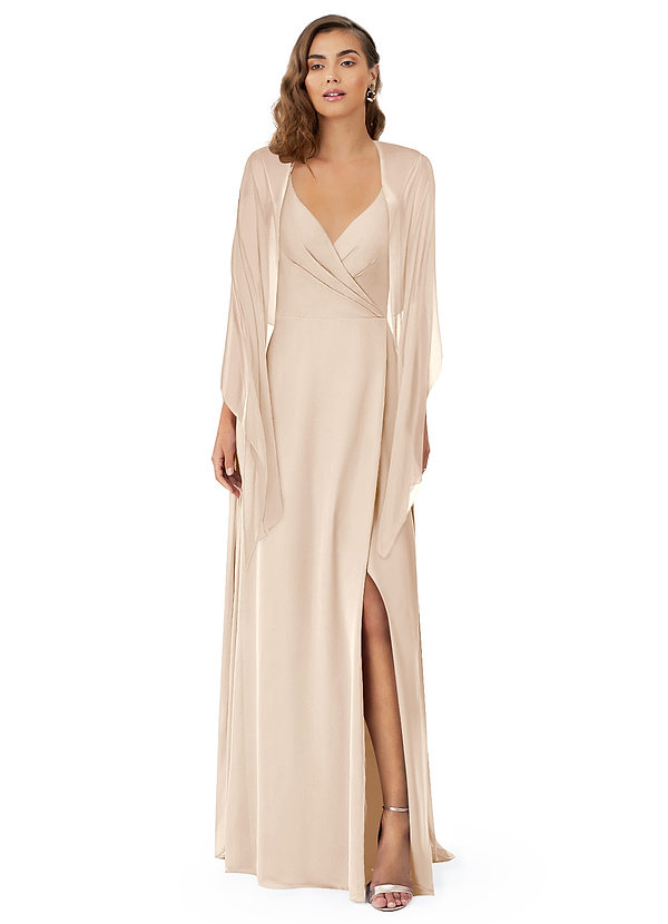 front Azazie Bijpassende Kleur Ierland Chiffon Sjaal