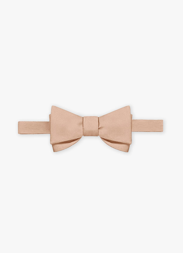 front Stretch Satin Bow Tie