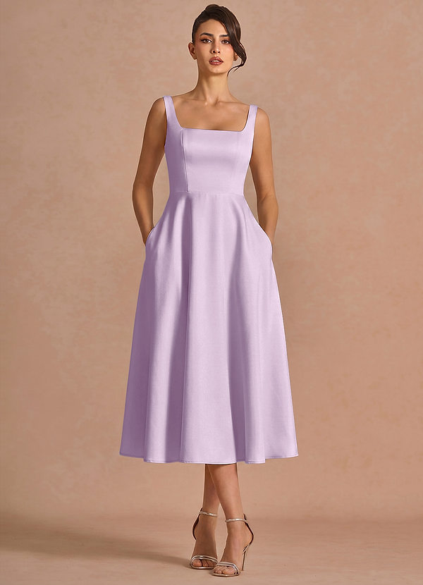 Robe Mi-Longue Frostiges Flieder Brynn image1