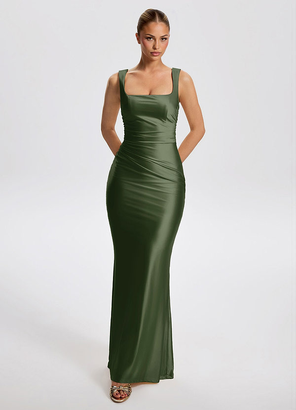 Robe Maxi Sauge Poussiéreuse Corintha image1
