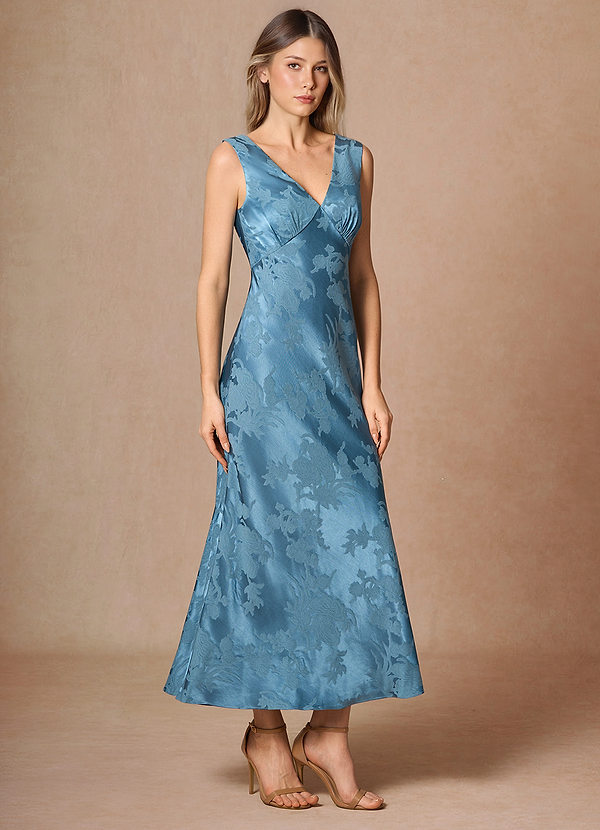 Vestido Azul Medianoche Largo Riley image1