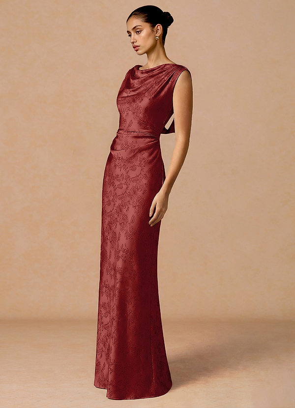 Juliska Orange Red Maxi Dress image1