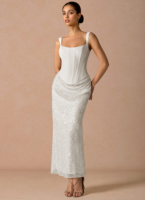Robe Longue Blanc Niamh image1