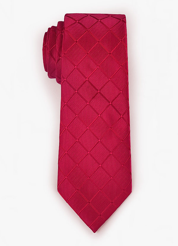 Textured Polyester Men's Tie Groomsmen Accessories | Azazie
