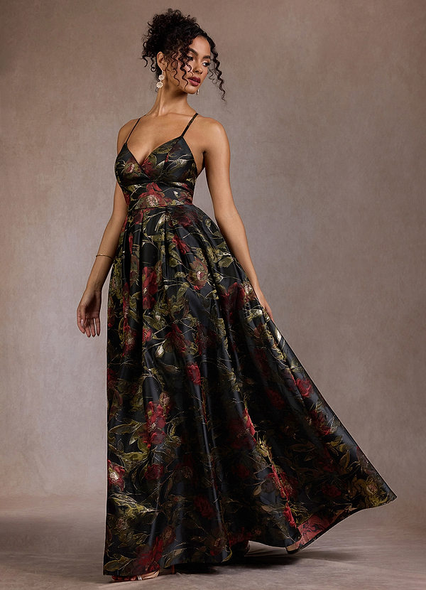Yara Midnight Rose Maxi Dress image1