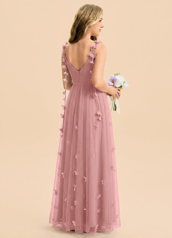 front Azazie Stevie Junior Formal Dress