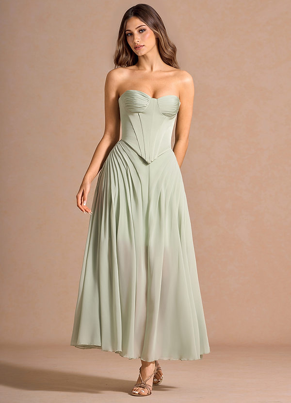 suknia Jasnozielony Maxi Doralyn image1