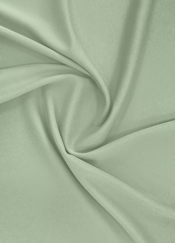 front Azazie Dusty Sage Stretch Lining Fabric By the Yard
