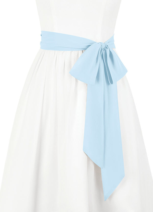 front Fascia in chiffon color coordinato Azazie