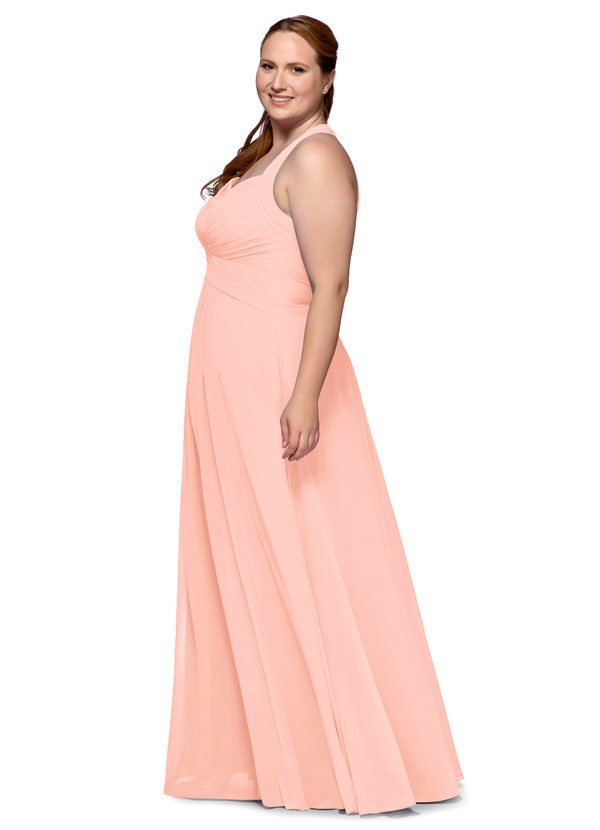  Azazie  Claudia Bridesmaid  Dress  Coral  Azazie 