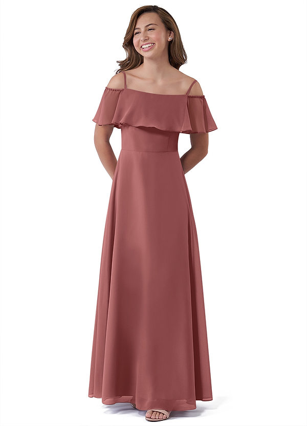 Amethyst Azazie Maggie Junior Bridesmaid Dresses Azazie