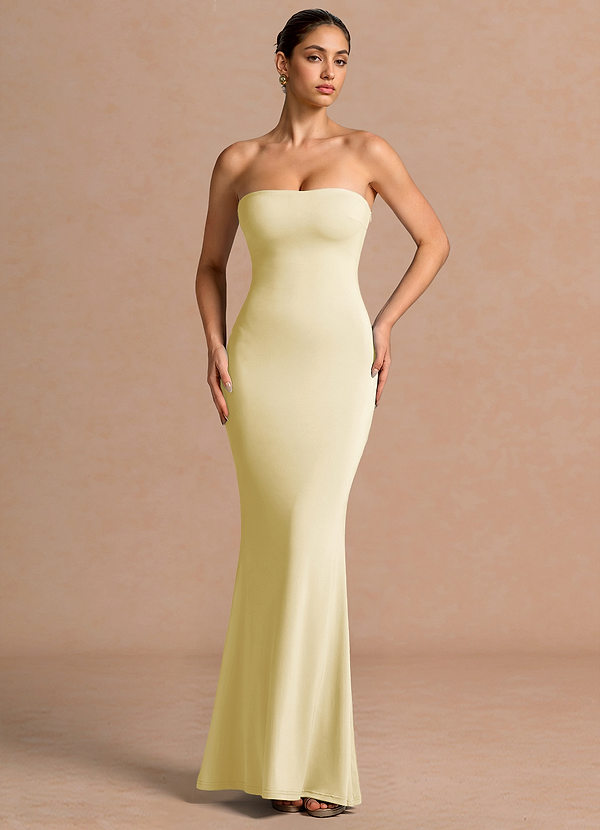Shaniya Butter Yellow Maxi Dress image1