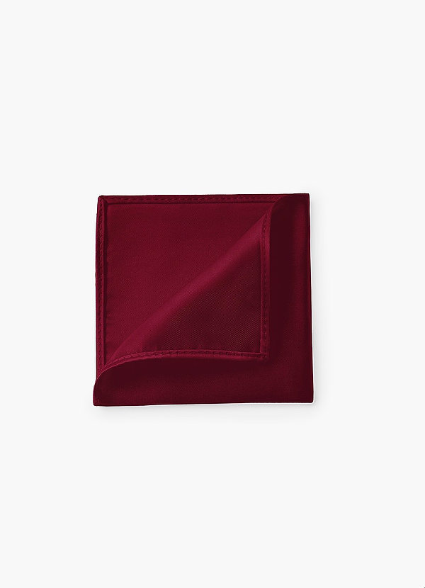 front Boy's Stretch Satin Pocket Square
