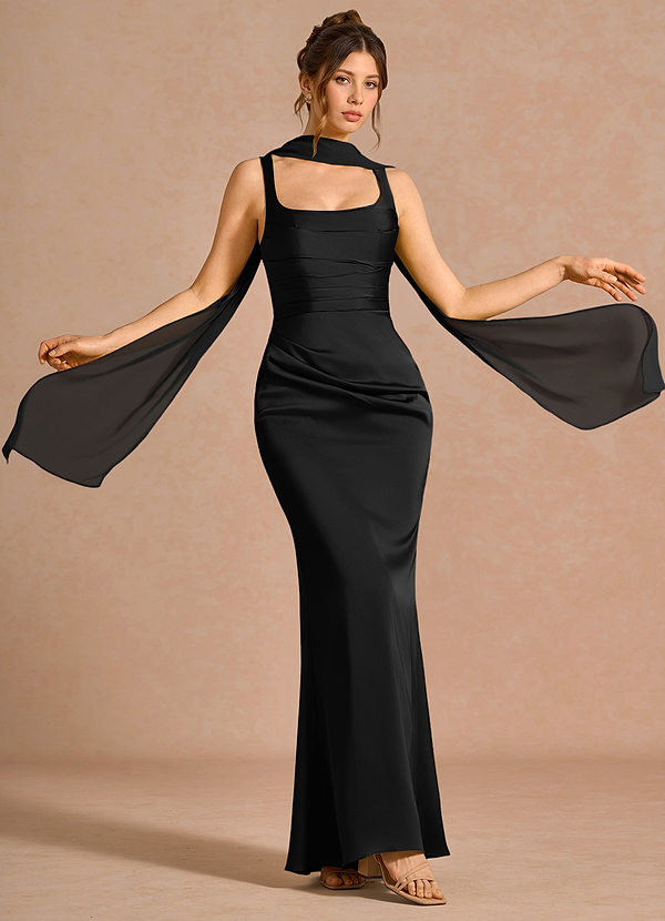 Hadiya Black Maxi Dress image1