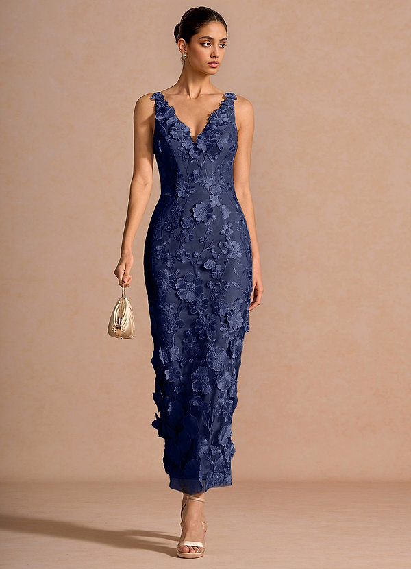 Cireth Dark Navy Maxi Dress image1