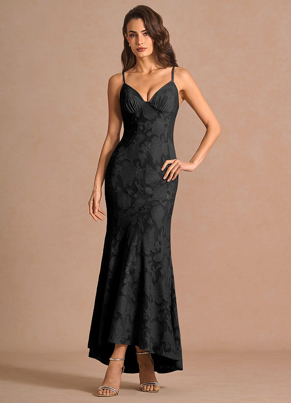 Octavia Black Maxi Dress image1