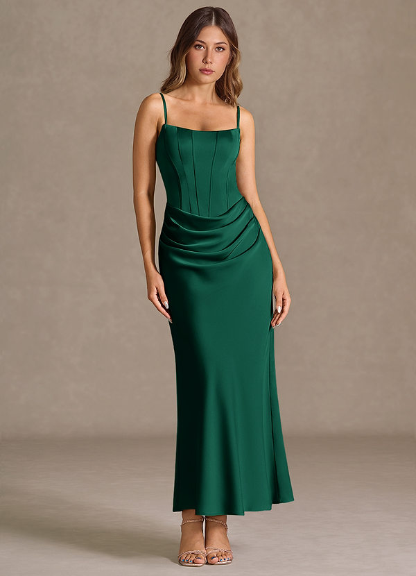 Vestido Cazador Verde Largo Katelyn image1
