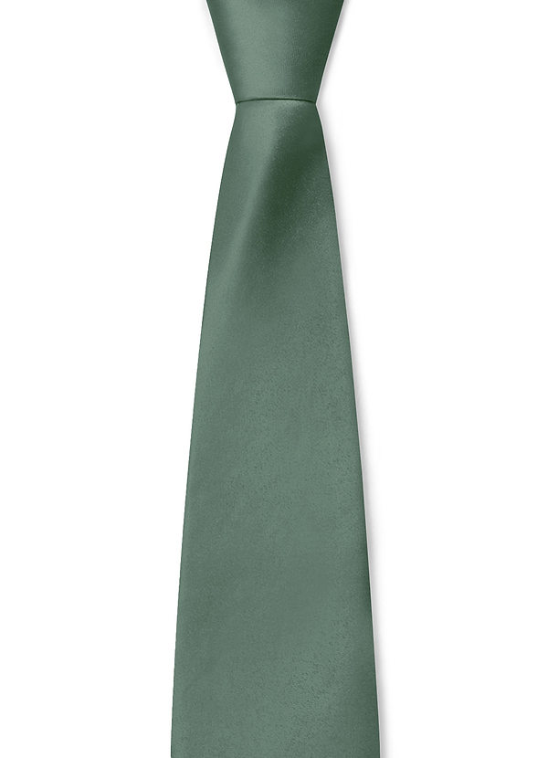 front Herrenkollektion Krawatte aus mattem Satin für Jungen