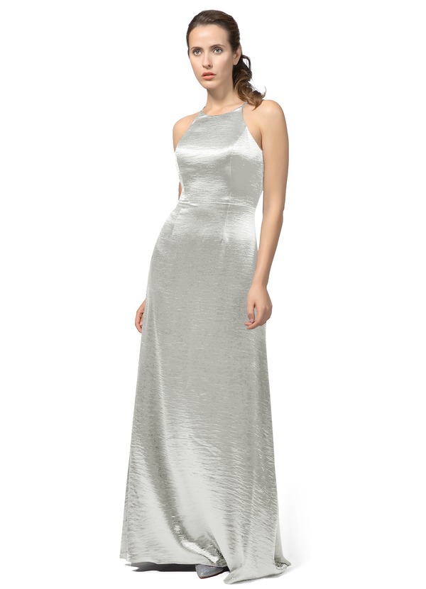 Azazie Juniper Bridesmaid Dress - Silver | Azazie