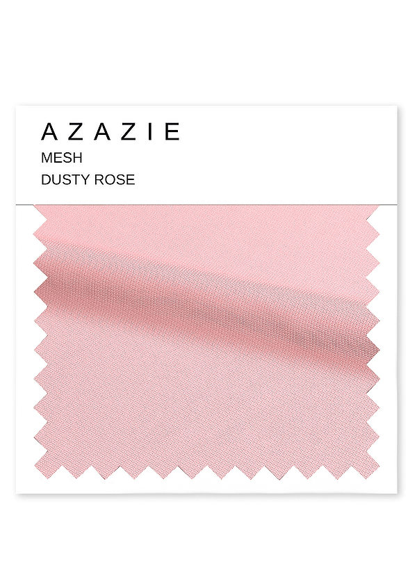 front Azazie Mesh Swatch Pölyinen Ruusu