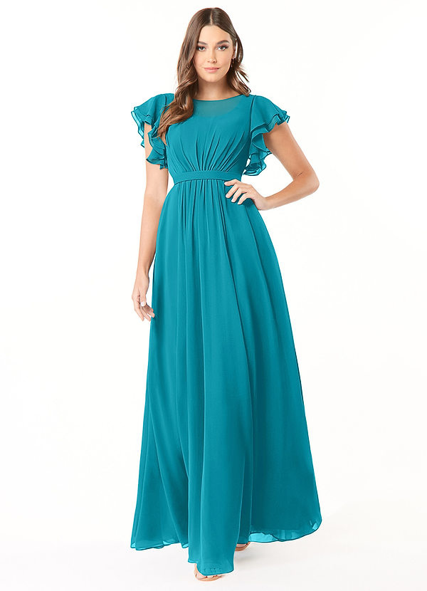 Azazie Daphne Modest Bridesmaid Dresses  image1