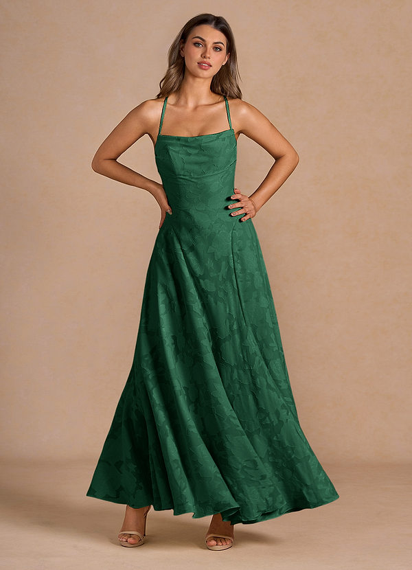 suknia Szmaragdowo Zielony Maxi Irelia image1