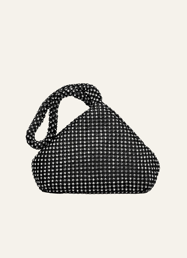 front Mini sac à main orné de strass