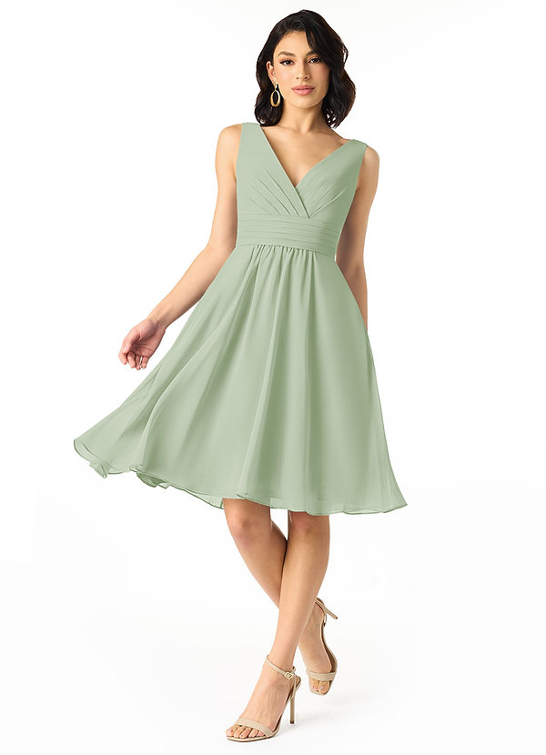 Aranza Off The Shoulder Knee Length Bridesmaid Dresses