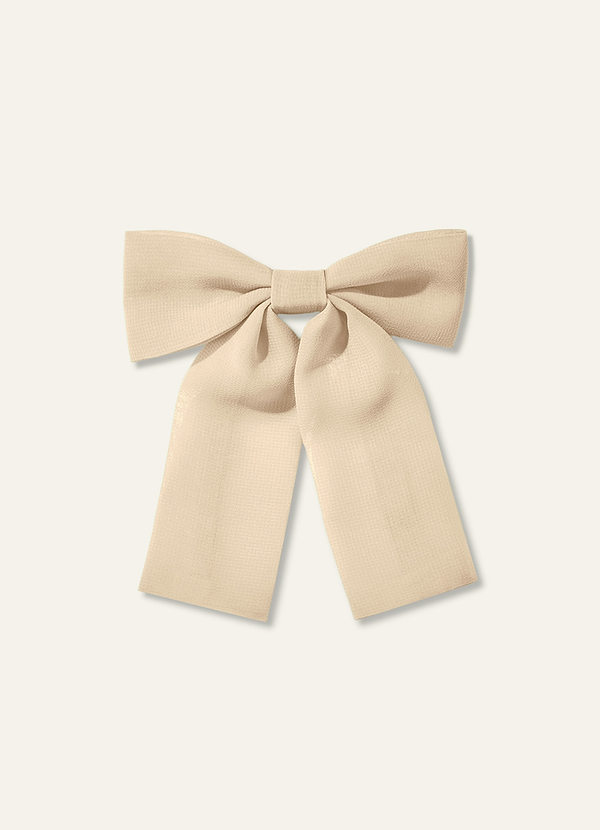 front Haarclip van chiffon met strik voor meisjes