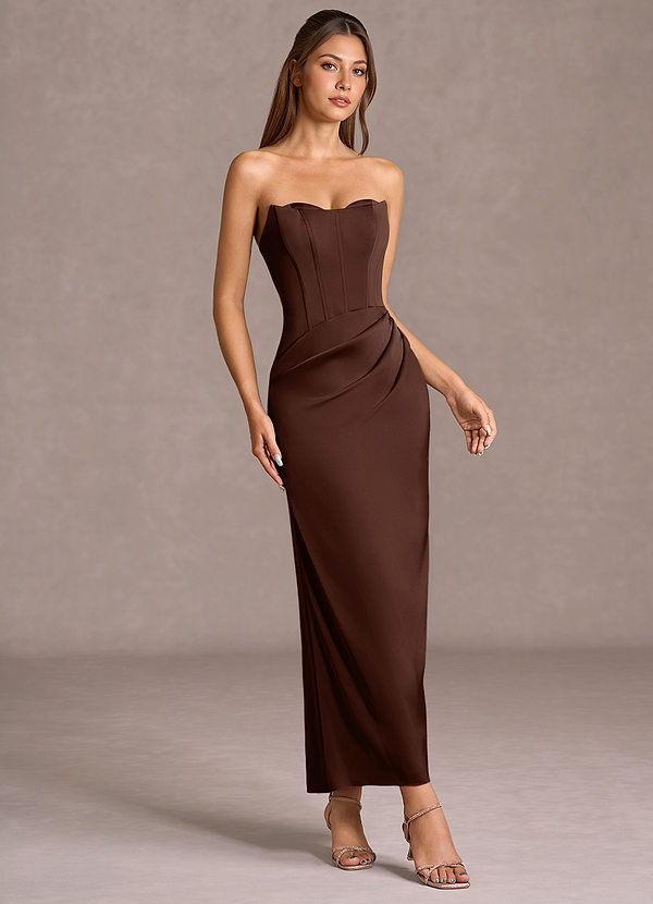 Lina Mocha Coco Maxi Dress image1