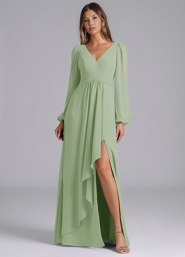 Lily Light Green Maxi Dress image1