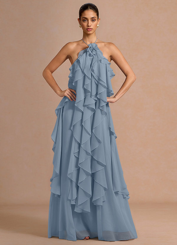 Montana Dusty Blue Maxi Dress image1