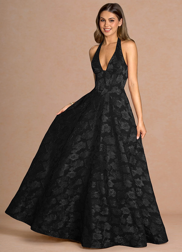 vestido Maxi Preto Isabeau image1