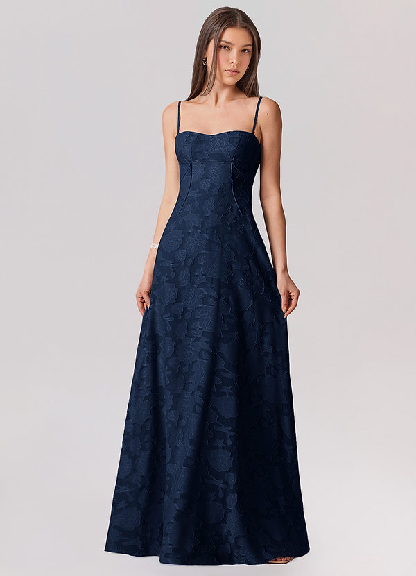 Valentine Navy Maxi Dress image1