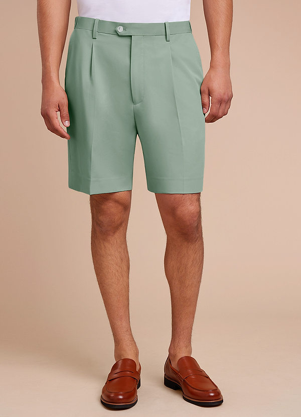 front Owen Lightweight Tailored Classic Regular Dress Shorts