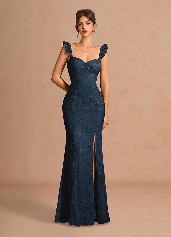 Romilly Navy Maxi Dress image1