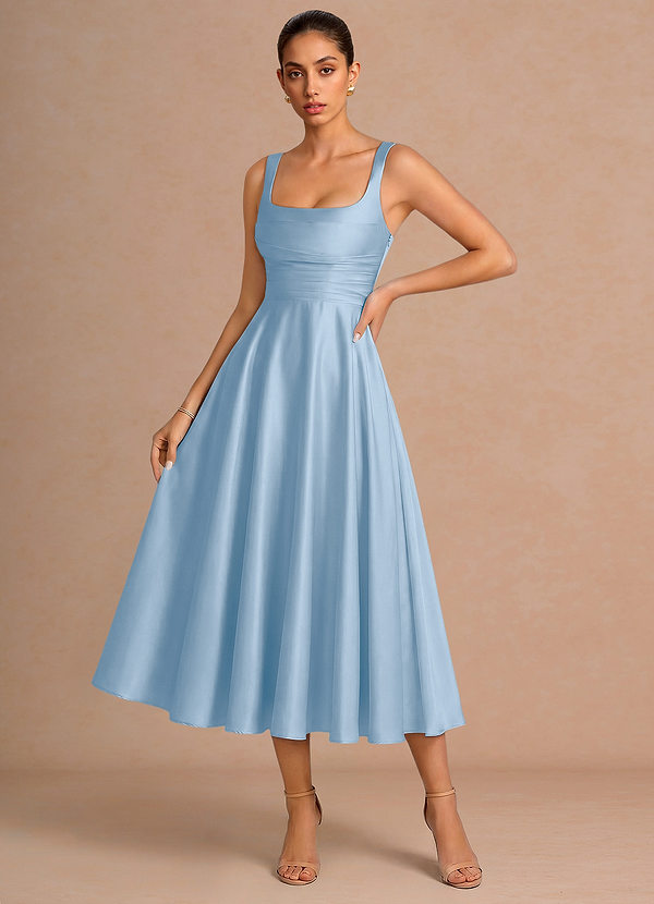 Azaria Haze Blue Midi Dress image1