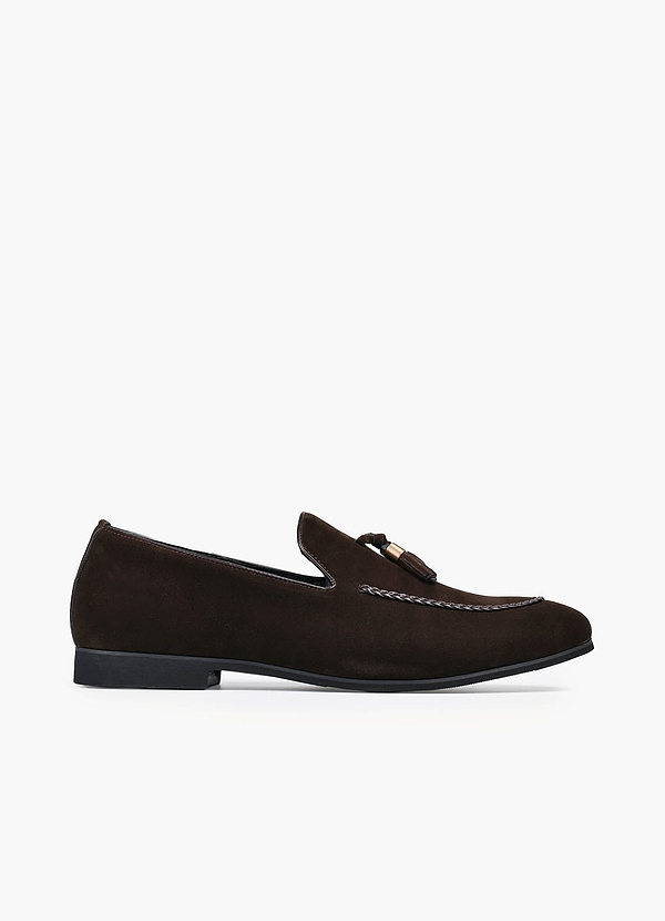 Slip-On-Loafer aus Wildleder mit Quaste für Herren front